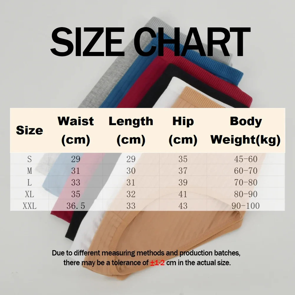 Weiche Baumwollhöschen mit hoher Taille Unterwäsche für Damen Atmungsaktive Übergröße Damen Slips Weibliche Dessous Unterhosen Höschen Gestreift