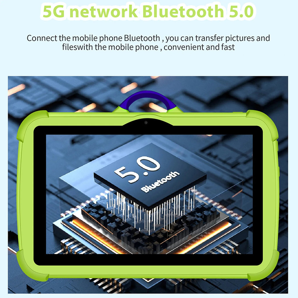 Neues 5G WIFI 7 Zoll Android Kinder-Tablet Quad Core 4GB RAM 64GB ROM Dual-Kameras Günstiges und einfaches Kindergeschenk Tablet PC