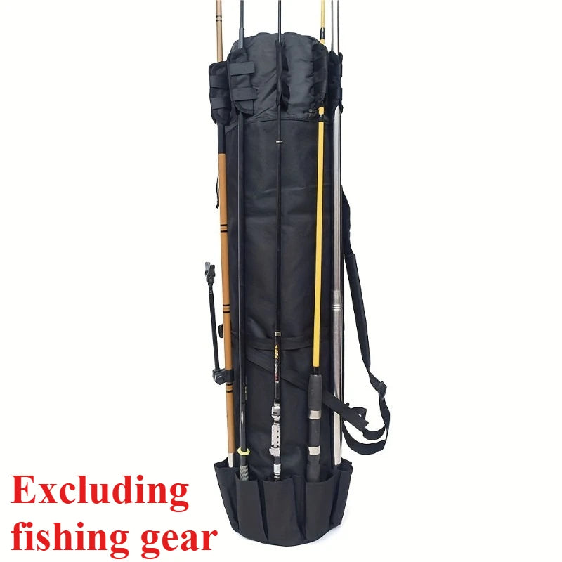 Angeltaschen Robust Faltbar Angeltasche Multifunktional Große Kapazität Hochwertige Rutenhülle