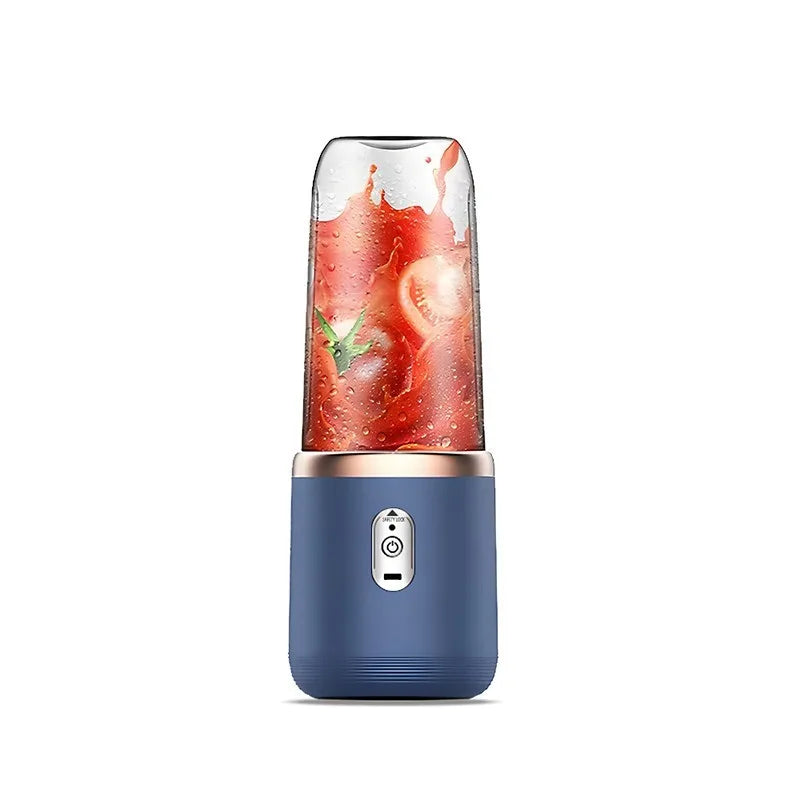 Tragbarer Mixer Flasche Elektrisch 6 Klingen Multifunktions-Entsafter Frischsaft Smoothie Mixer Eiscrasher Lebensmittelprozessor