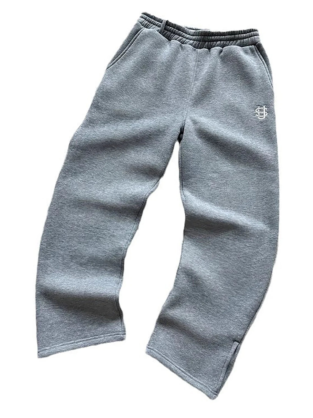 Neue Y2K Hosen Personalisierte Hosenbein Reißverschluss Stickerei Hip Hop Lässige Jogginghosen Herren Retro Straight Pants Trainingsanzug Streetwear