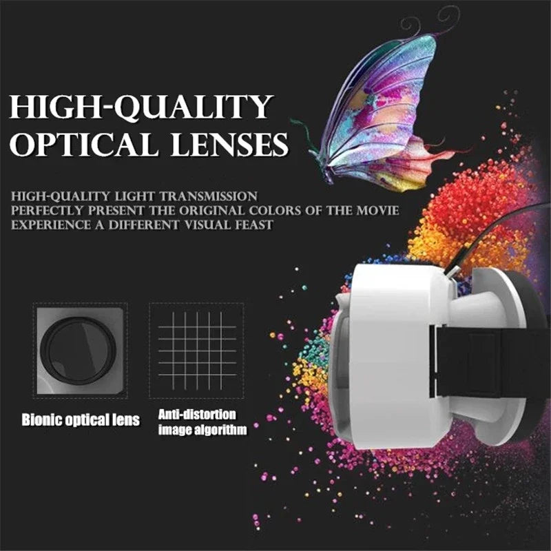 Shinecon 3D VR Brille Virtual Reality Viar Goggles Headset Geräte Smart Helm Linsen für Handy Mobil Smartphones Viewer