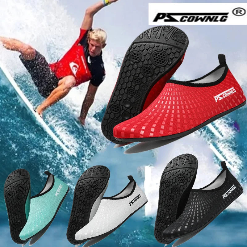 Water Shoes for Women Men Barefoot Quick-Dry Aqua Socks Slip-on for Beach Swim Surf Yoga Exercise Main image