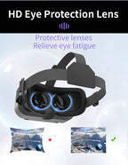 VR Brille Virtual Reality Headset Viar Geräte Helm 3D Linsen Smart Goggles Für Smartphones Telefon Mobile Gogle Spiel Zubehör