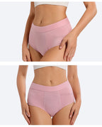 3 Stk./Set Menstruationshöschen Damen sehr starke Blutung Menstruationsunterwäsche High Waist Auslaufsicher Period Panties für Mädchen Set