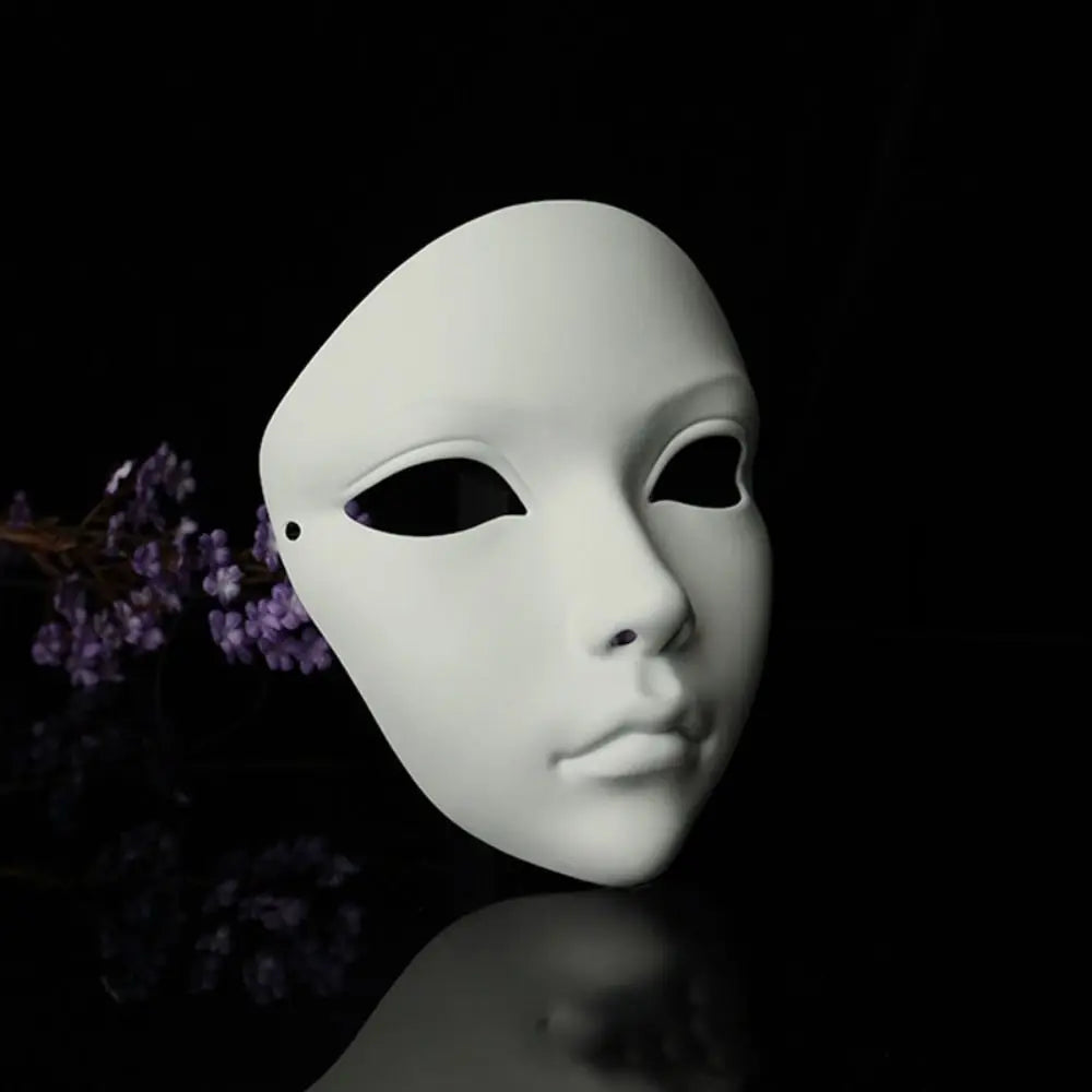 Party Supplies Vollgesichts-Cosplay Geisha Maske Blumen-Verkleidung Hanfu Cosplay Maske Maskerade Gruselige japanische Maske Kinder