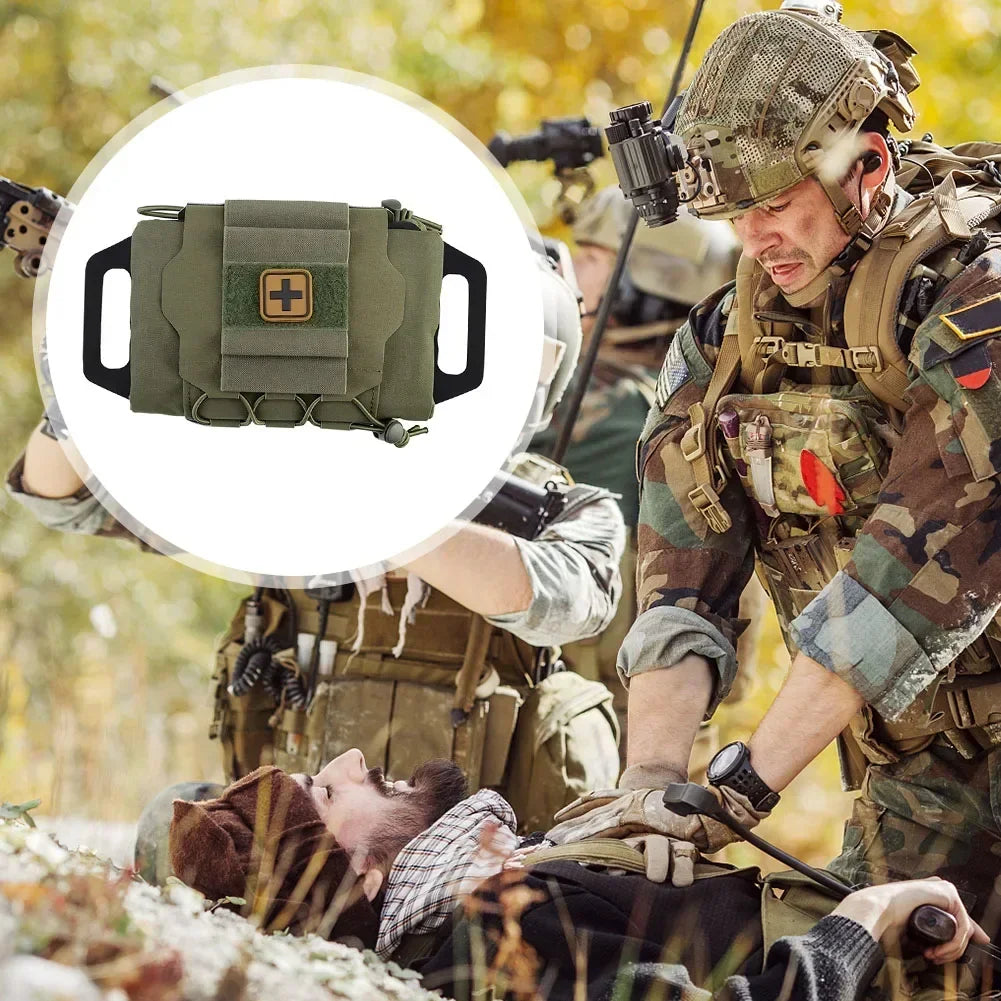 IFAK-Sets Taktisches Erste-Hilfe-Set MOLLE Medizintasche Schnelleinsatz-Notfall-Überlebensset Outdoor-Erste-Hilfe-Überlebensset