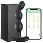 APP Bluetooth Analdildo Vibrator für Herren Prostata-Massagegerät Drahtloser Remote Buttplug Vibrierendes Sexspielzeug für Erwachsene für Frauen, Männer, Homosexuelle