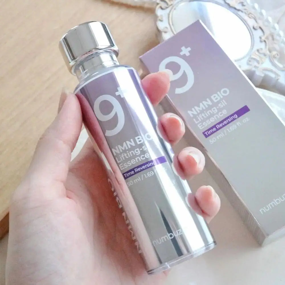 Korea Numbuzin NO.9 NAD+ BIO Skincare Set - Lifting-sil Full Face Mask, NMN BIO Time Reversing Essence, Retinol Eye Cream