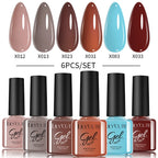 LILYCUTE Nagelgel-Politur-Set, Rosa Grün, Frühling, DIY-Nagelkunst-Design, lang anhaltend, Soak Off UV Gel, Maniküre, Malgel, Vernis-Kit