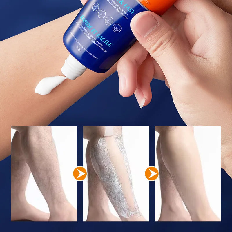 Haarentfernungscreme für Herren Dauerhafter Epilierer für den Intimbereich Schmerzfreier Haarentferner Wachstumshemmer Spray Geeignet für empfindliche Haut