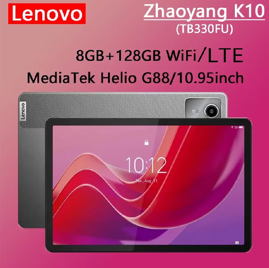 Global Rom Lenovo Tab K10 M11 Wifi LTE MTK Helio G88 Zhaoyang Multi Language 10.95-Zoll 90hz 400nits Gesichtserkennung 7040mAh