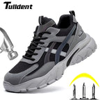 Herren-Sicherheitsschuhe, durchtrittsichere Arbeits-Sneaker, leichte Arbeitsschuhe, Herren-Stahlkappenschuhe, Sicherheitsstiefel, unverwüstliche Schuhe