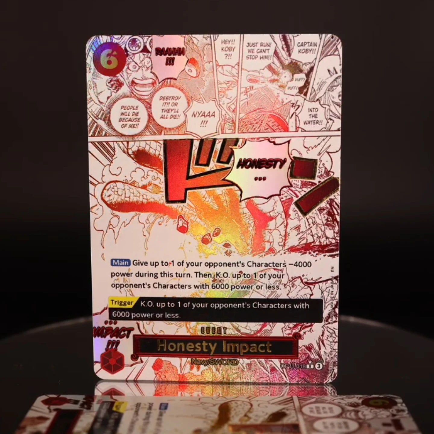One Piece TCG OPCG English Manga Event Card Set Gear 2 DDM GGG Ground Death Frighten Me OP09 OP10 OP11 OP12 OP14 Goldprägung