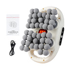 42 Köpfe Faszienpistole Hochfrequenz-Vibrations-Tiefenmassagegerät Rücken Taille Oberschenkel Massagegerät Nacken Schulter Muskel Massagegerät