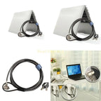 Best Seller Combination Security Lock Cable Laptop Cable Lock for 6x2.5mm Hole Laptop Protector Theft Deterrent for Desktops