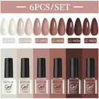 LILYCUTE Nagelgel-Politur-Set, Rosa Grün, Frühling, DIY-Nagelkunst-Design, lang anhaltend, Soak Off UV Gel, Maniküre, Malgel, Vernis-Kit