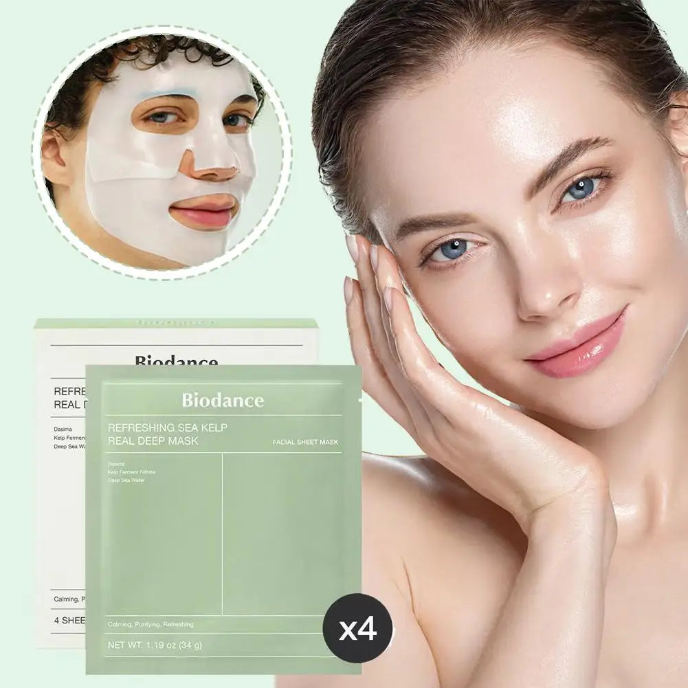 Biodance Kollagen Gesichtsmaske Porenverkleinernd Tief feuchtigkeitsspendende Hautpflegemaske Erfrischend aufhellend Straffende Gesichtsmaske