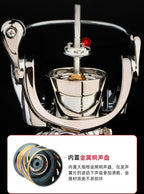 Okuma Ganzmetall-Angelrolle mit flacher Spule 15 kg Korrosionsschutz Salzwasser Spinnrolle 1000-5000