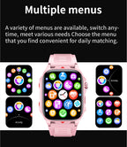 Elektronische Smartwatch BT-Anruf Herzfrequenzmesser Smartwatch Fitness Tracker Wasserdichte Sportuhren für Männer Frauen Android 2026