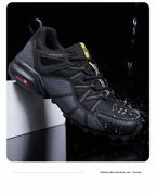 Men Hiking Shoes Outdoor Lightweight Camping Travel Shoes Non-Slip Waterproof Women Large Size Tactical Training Sports Shoes