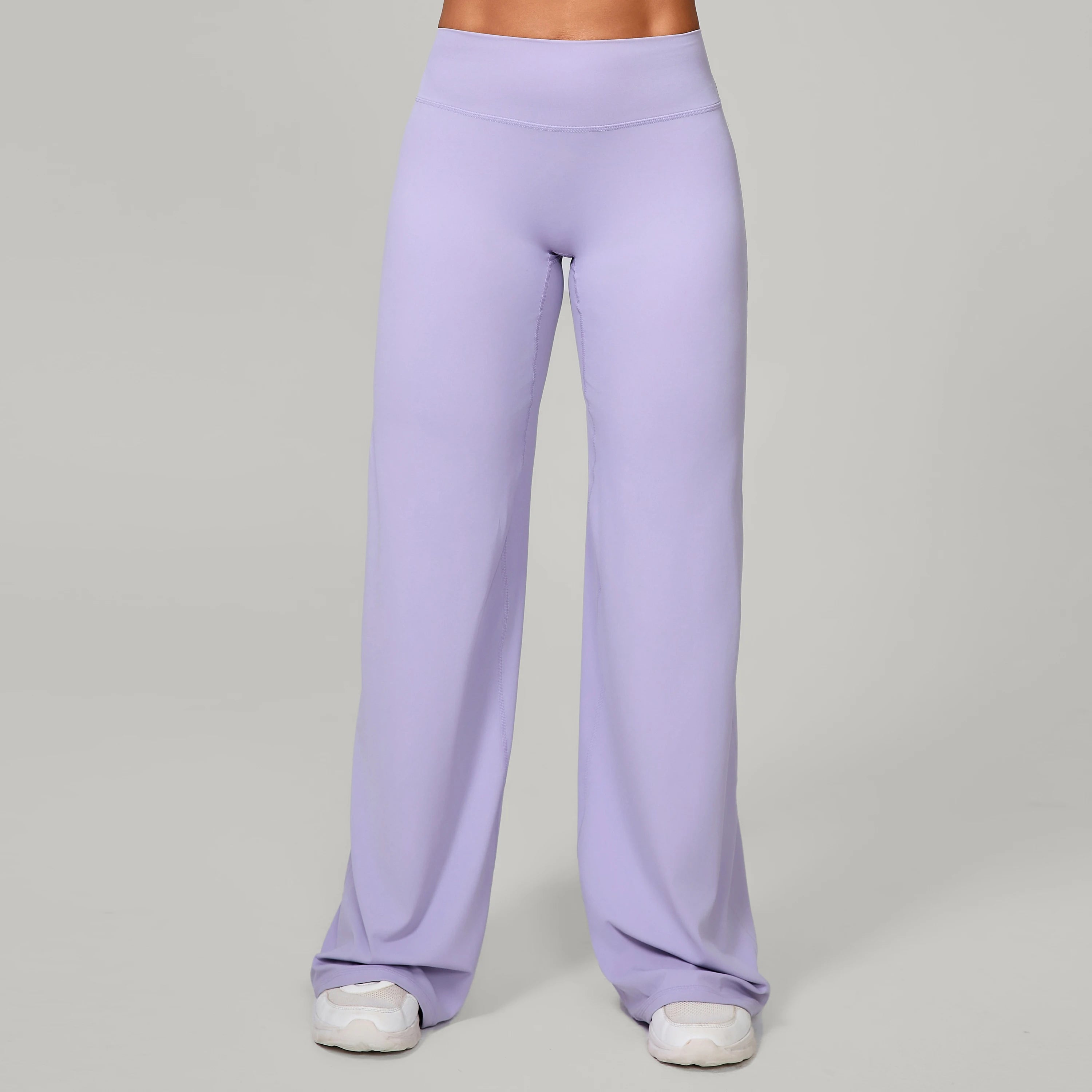 Damen gerade Yoga-Leggings weicher, dehnbarer Stoff Damen-Yogahosen GYM Schweißableitende Eigenschaften Lauf-Sport-Hosen