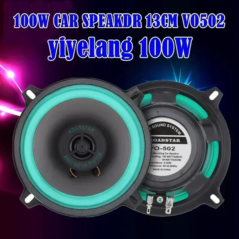 4/5/6,5 Zoll Universal Auto Koaxiallautsprecher HiFi Automotive Audio Full Range Frequenz Subwoofer Verbesserter Auto Stereo Sound