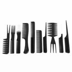 12/18 STK Professionelle Haarbürsten-Kämme für Salon Friseur Haarstyling-Werkzeuge - Neue Haarbürste Haarpflege mit kostenlosem Geschenk
