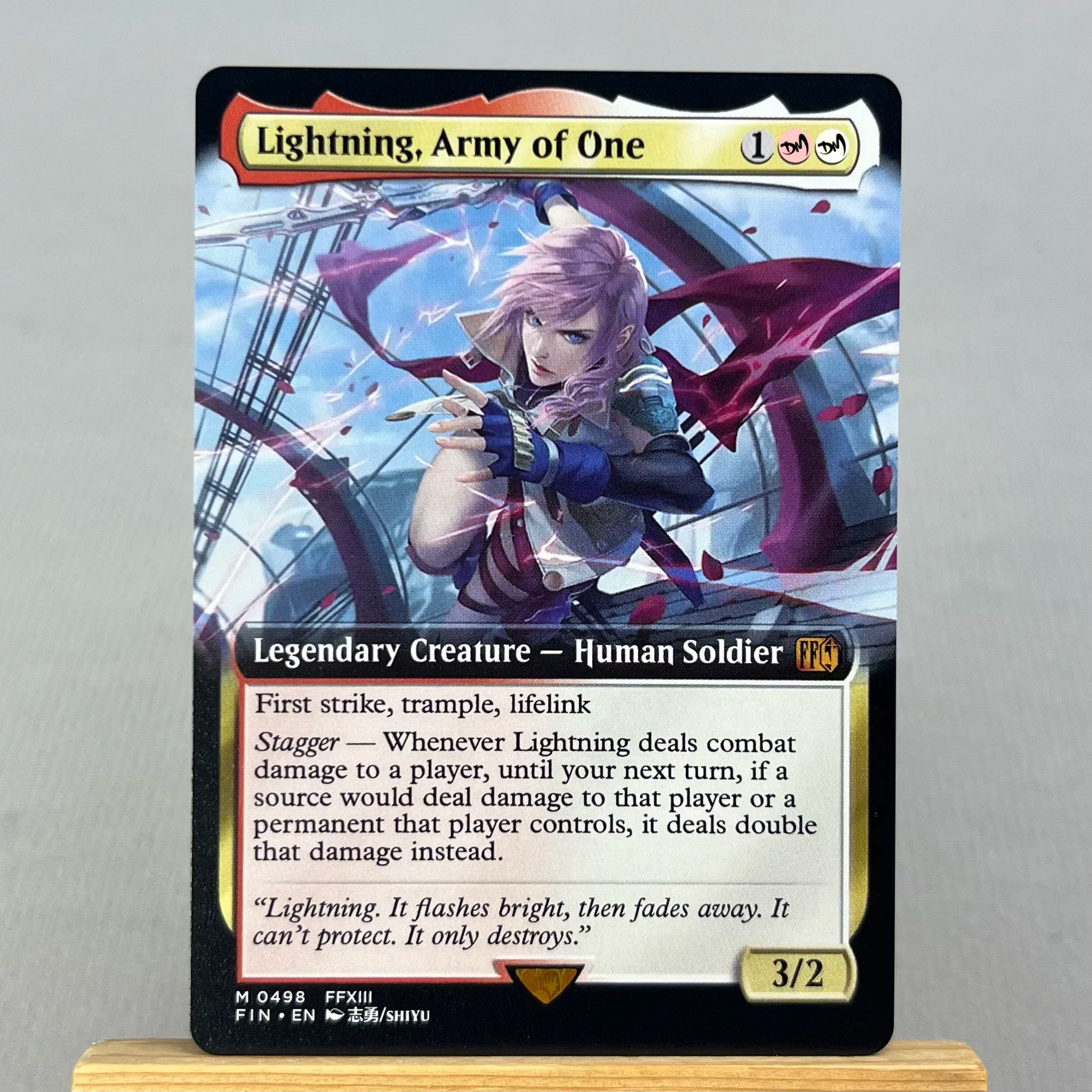 FIN PSS5 FCA HOLO14-001 Tcg proxy magical cards Sephiroth, legendärer SOLDAT Vivi Ornitier Cloud, Söldner aus Midgar Versammlung