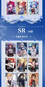New Goddess Story Card Fufeng Kapitel Bunte Blitzkarte Anime-Charakter-Sammelkartenspiele Spielzeug Kindergeschenke