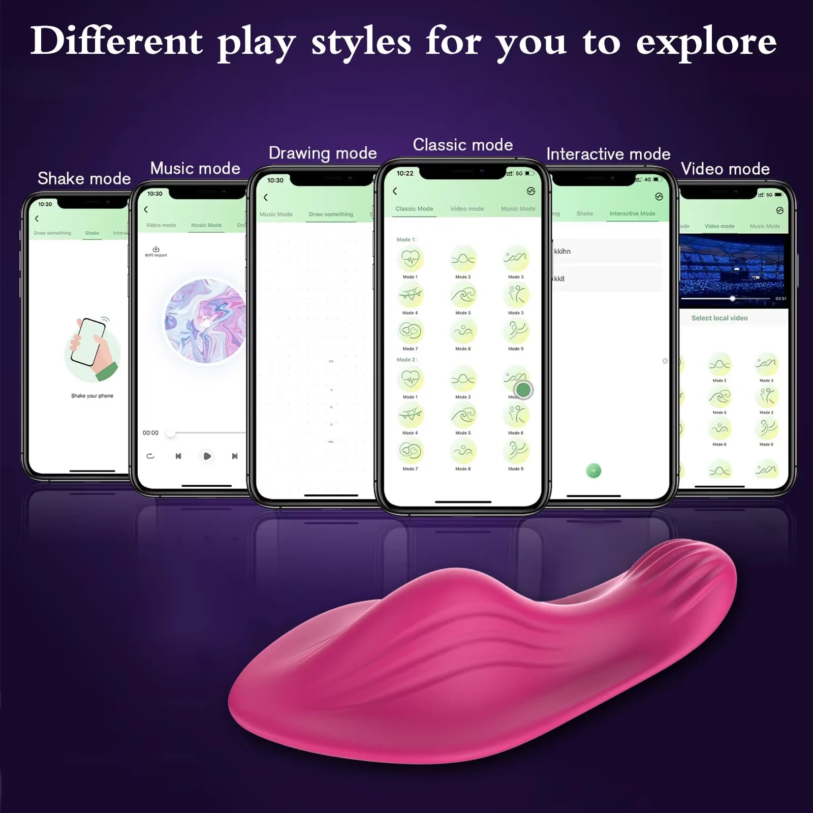 APP-gesteuerter G-Punkt-Klitoris-Vibrator für Frauen, Klitorisstimulator, tragbarer Vibrationshöschen-Massager, Sexspielzeug, Erwachsenenprodukte