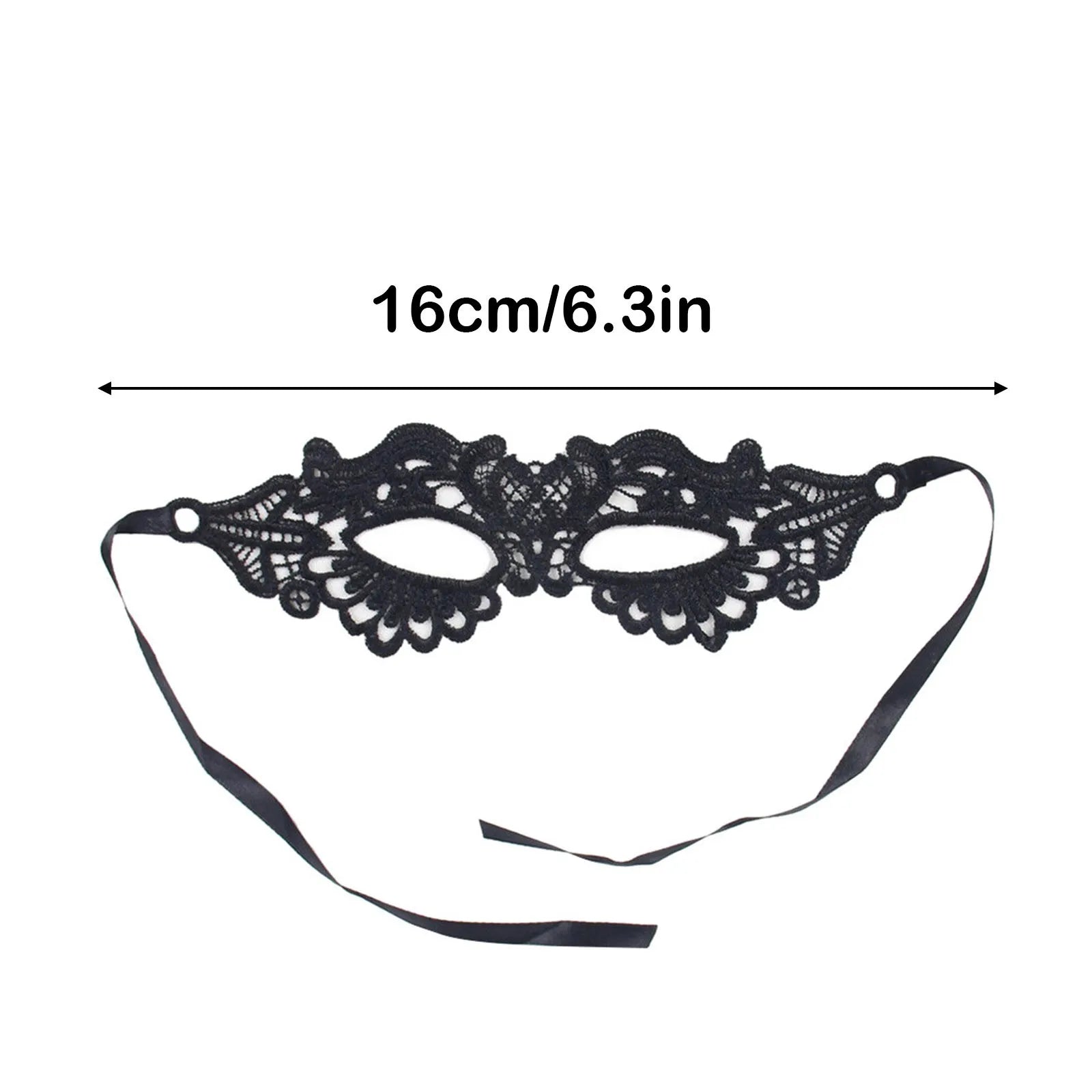 Schwarze Königin-Spitzenmaske, Stickerei-Applikationen, Party-Karnevalsmaske, Damen-Accessoires, Hochzeitsmaske, Halloween-Maskerade-Maske