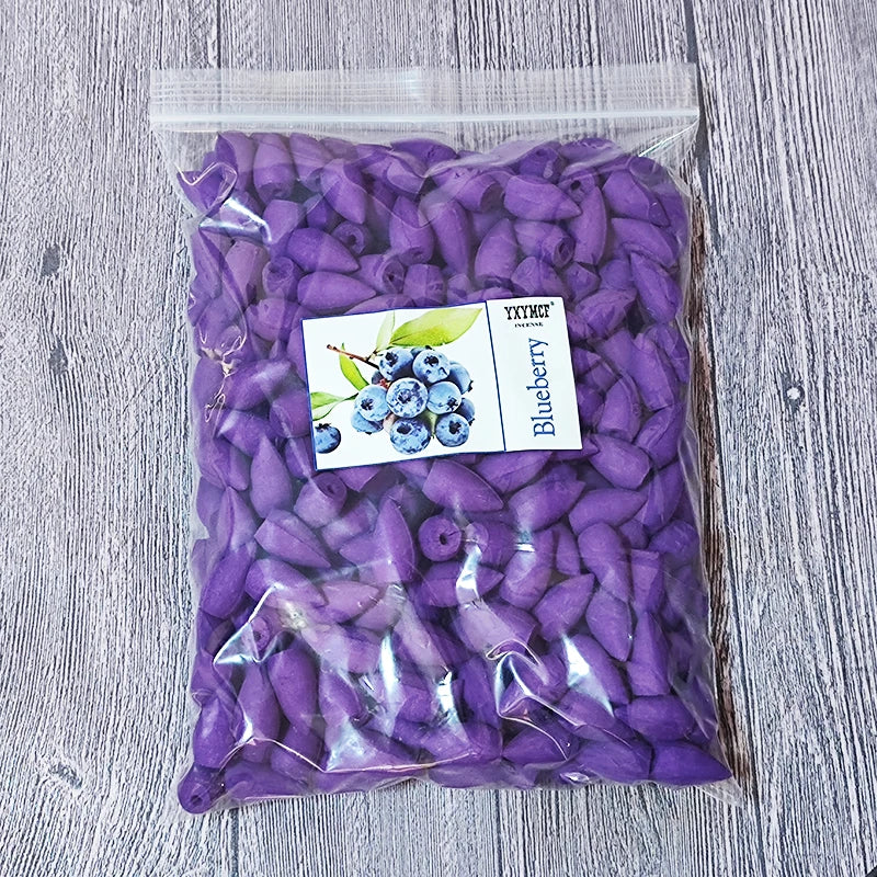 YXYMCF Natürlicher Reflux Turm Räucherstäbchen Sandelholz Lavendel Rauch Rückfluss Räucherkegel für Brenner Zuhause Duftender Rückfluss Aromatherapie