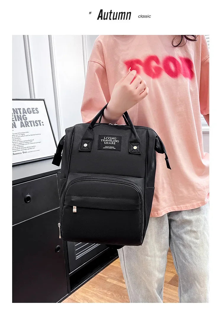 Wickelrucksack Windeltasche Mama Große Kapazität Taschen Mama Baby Multifunktionale Wasserdichte Outdoor Reise Windeltaschen für die Babypflege