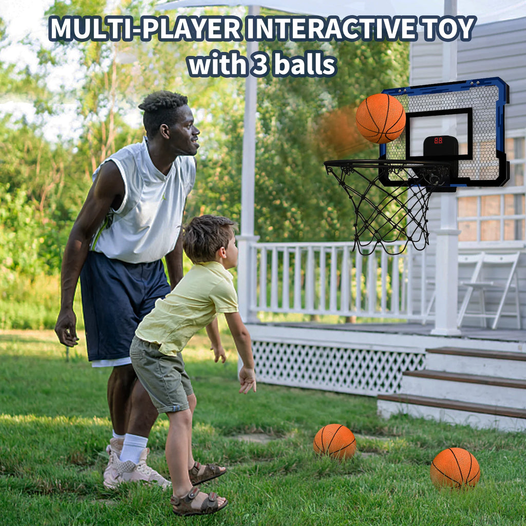 Ring Basketballkorb Wandmontiertes Indoor-Trainings-Kinder-Basketballspielzeug Mini-Basketballkorb-Set für Kinder-Outdoor-Spiele