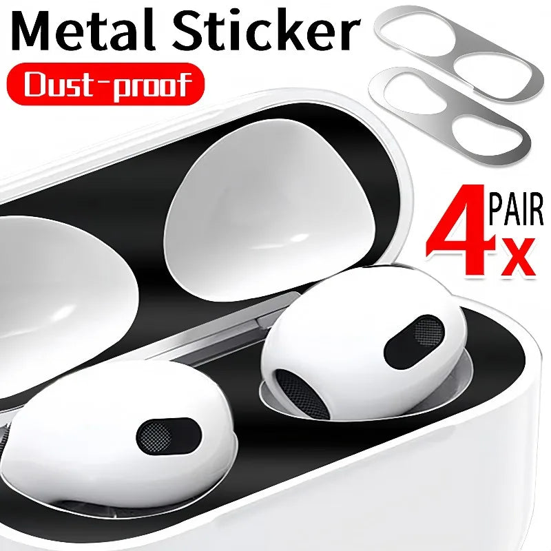 Metal Dustproof Film for Airpods Pro 3 Guard Sticker Anti-Scratch Protectors Decal Ultra Thin for Airpod Pro3 Case Accessories Hauptbild