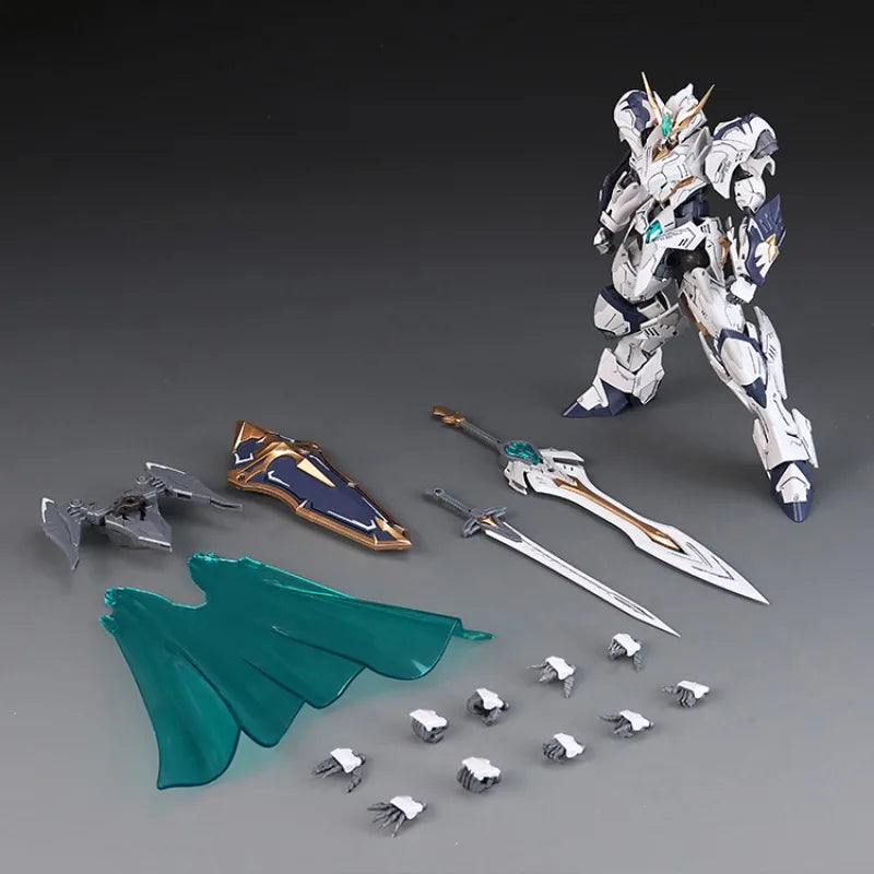 Auf Lager SNAA TRISTAN Runder TITAN GROSSSCHWERT Tischritter zusammengebauter Mecha Actionfigur Anime Modell Trendy Spielzeug Desktop