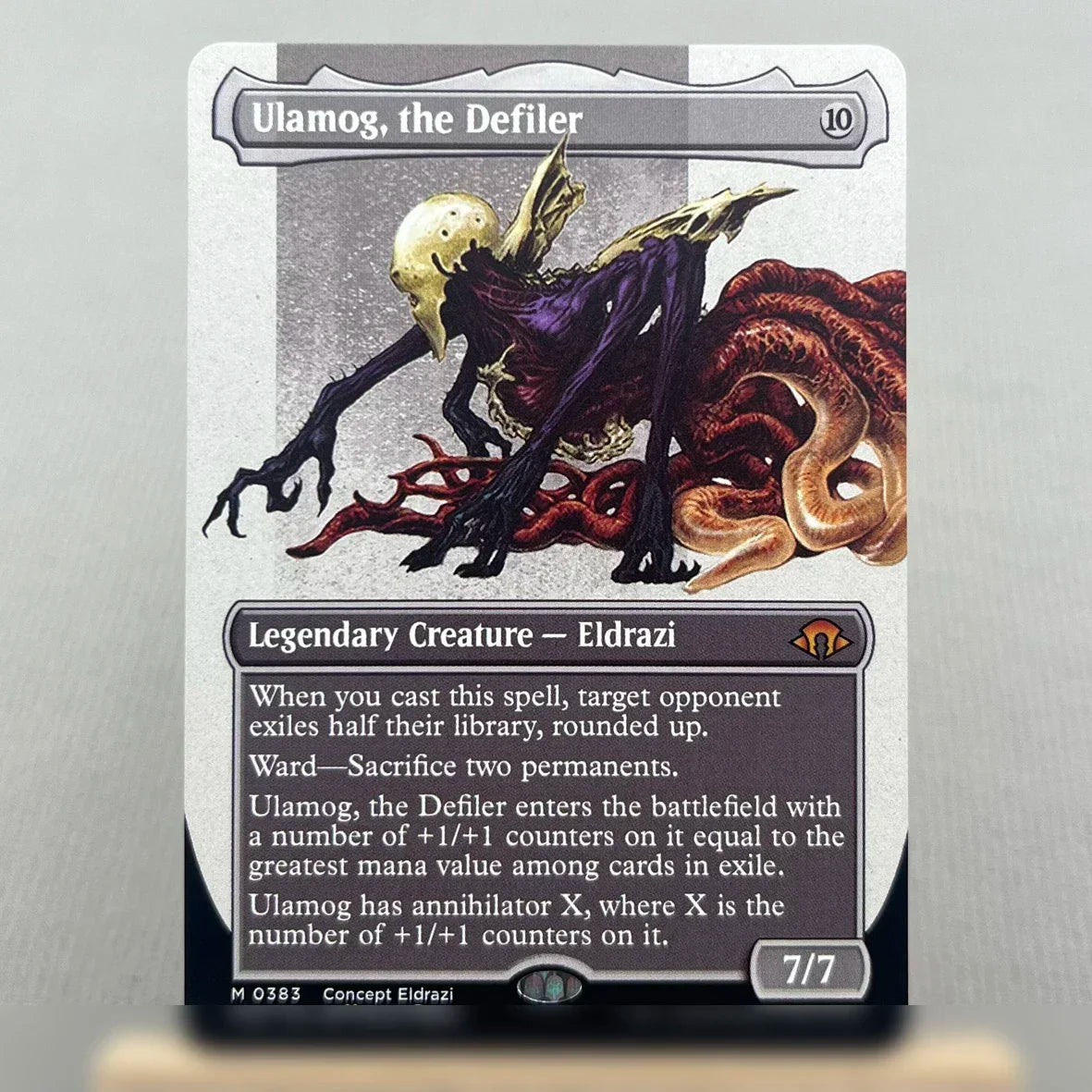 BIG MH3 OTJ OTP HOLO7-Ⅰ01 Tcg Karten-Proxys Magical Simulacrum Synthesizer und Power Vaultborn, der Tyrann Ulamog, die Sammel