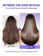 PURC Keratin Haarkur Leave-In Haarmaske Glättung Reparatur Geschädigtes Frizz Glattes Glänzendes Haar Creme Haarpflegeprodukte