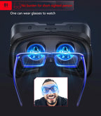VR Brille 3D Virtual Reality Headset Geräte Helm Linsen Goggles Smart Für Smartphones Handy Mobil Spiel Viar Viewer Set