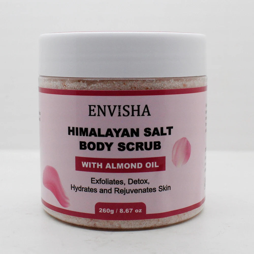 ENVISHA Schönheit Gesundheit Rose Körpermassage Badesalz Peeling Feuchtigkeitsspendend Nährend Hauterweichend Aufhellend Hautpflege Porenverkleinernd