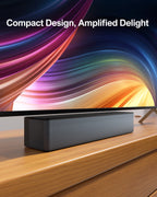ULTIMEA 5.1 Virtuelle Surround-Soundbar, 3D Surround Sound System, Soundbar für TV mit Subwoofer und Rücklautsprechern, Poseidon D50