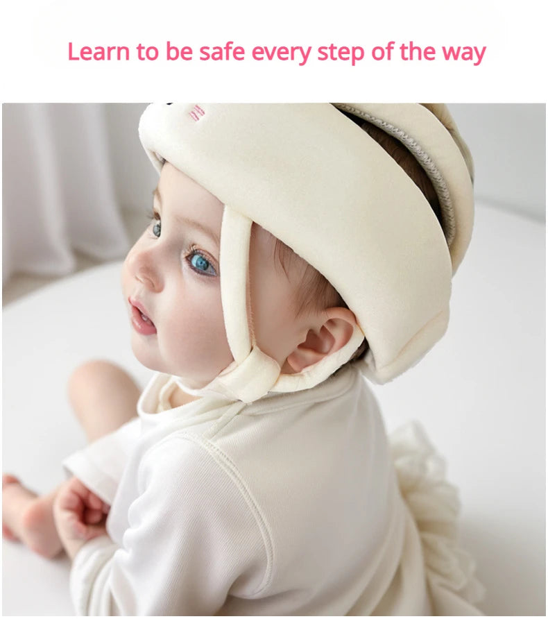 Kinder Babyhelm zum Krabbeln Gehen Baby Kopfschutz Weiches Kissen Säuglingssicherheitshelm zum Laufenlernen