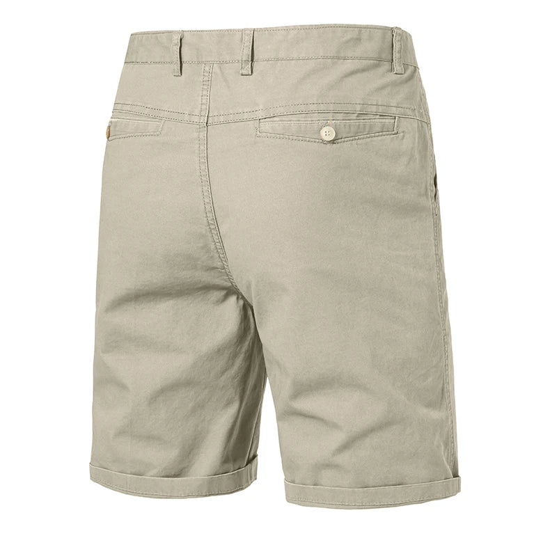 Herren Golfshorts Freizeithose Leichte schnelltrocknende lässige Arbeitsshorts Flat Front Wandershorts mit 4 Taschen