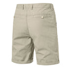 Herren Golfshorts Freizeithose Leichte schnelltrocknende lässige Arbeitsshorts Flat Front Wandershorts mit 4 Taschen