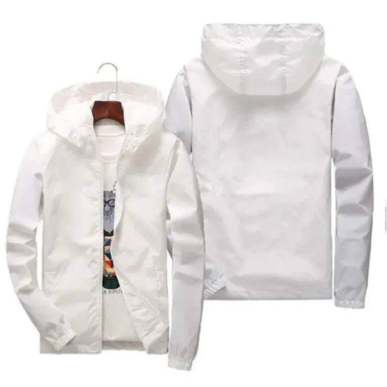 Maßgeschneiderte Reise-Team Zipperjacke, Kapuzen-Unisex-UV-beständige, wasserdichte Jacke für Herren und Damen, Oberbekleidung, Frühling, Sommer,