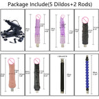 ROUGH BEAST Sexmaschine für Frauen und Männer mit Dildoaufsatz, automatische Masturbationsmaschine, 3XLR-Anschluss, Sexspielzeugprodukte