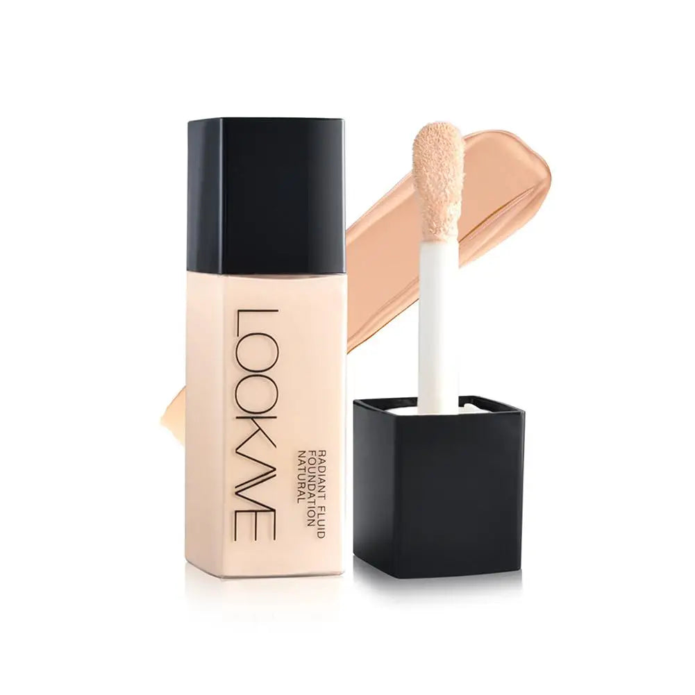 1 Stück flüssige Foundation, langanhaltend, volle Deckkraft, mattierende Creme, CC Foundation Make-up Concealer, natürliche flüssige Basis, feuchtigkeitsspendend