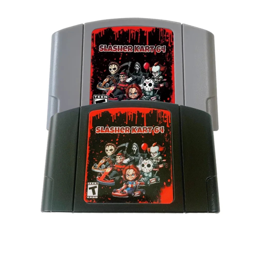 N64-Spielkassette, US-Version, Slasher Kart 64, 64-Bit-Englisches Spielkassette, Sammlerstücke, Spielzeuggeschenke