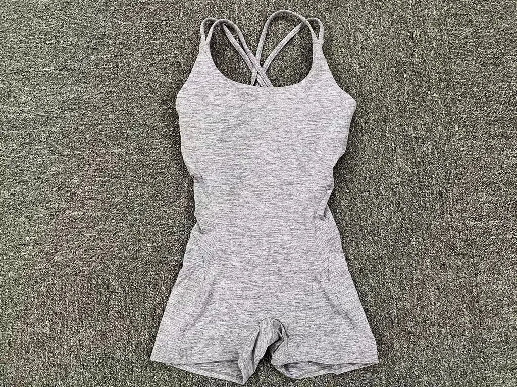 Gepolsterter Activewear Gym Yoga Bodysuit Damen Fitness Kleidung Damen Workout Weibliche Sportoutfit Anzüge Trainings Jumpsuit